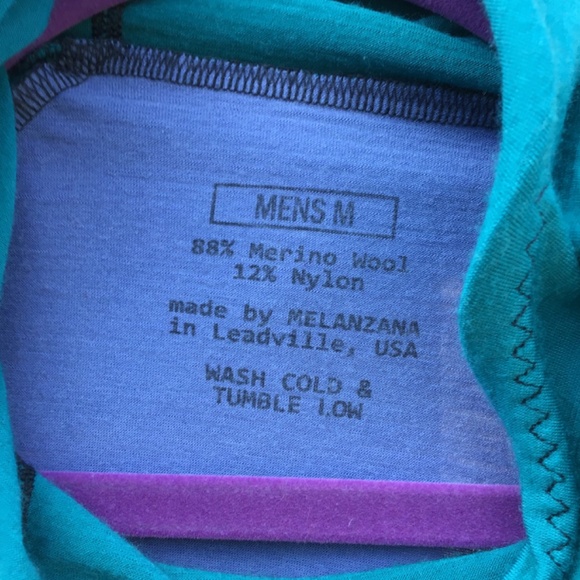 Mens Merino Wool Melanzana hoodie Medium - Picture 2 of 7